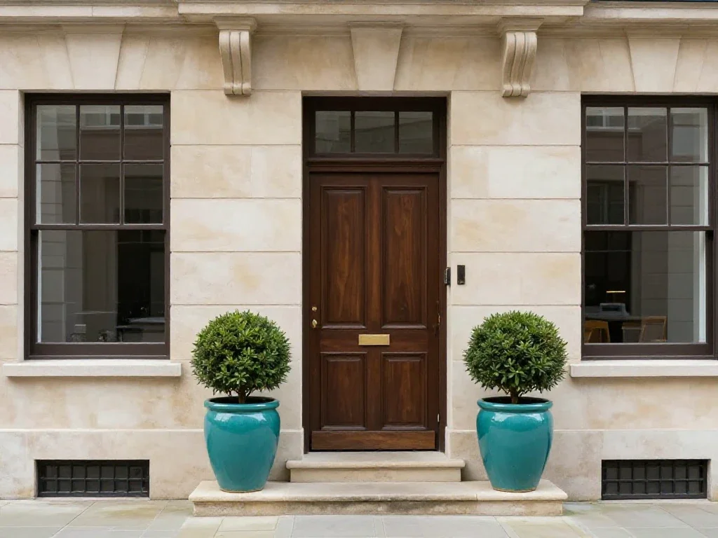 Façade d'une maison de ville illustrant les choix immobiliers du quotidien avec clarté.